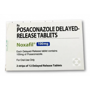 NOXAFIL 100 MG ( POSACONAZOLE ) 24 ORAL DELAYED-RELEASE TABLETS